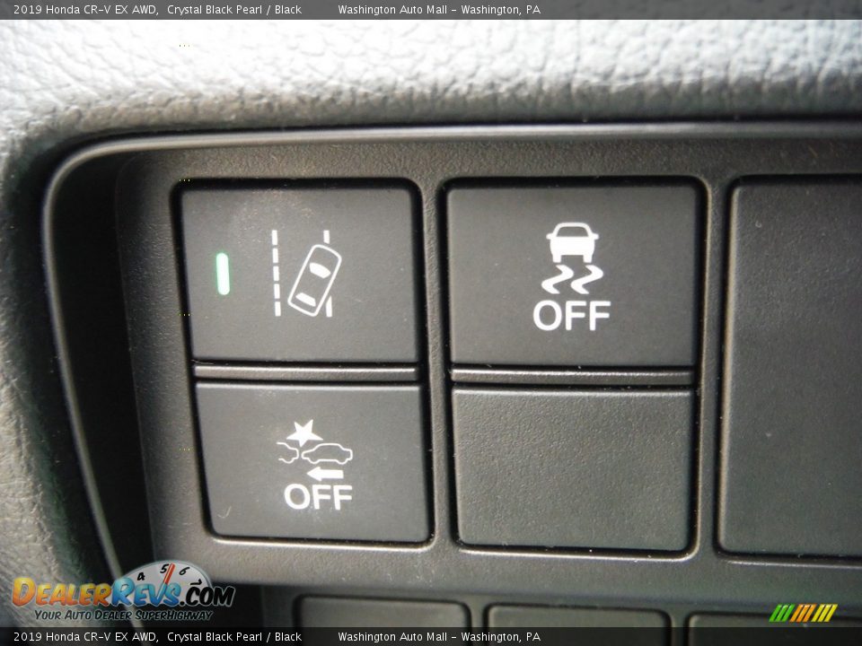 2019 Honda CR-V EX AWD Crystal Black Pearl / Black Photo #18