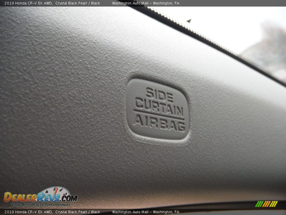 2019 Honda CR-V EX AWD Crystal Black Pearl / Black Photo #19