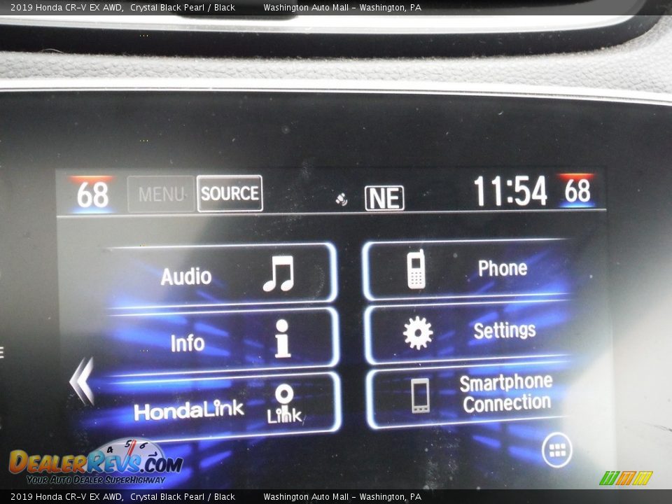 2019 Honda CR-V EX AWD Crystal Black Pearl / Black Photo #21