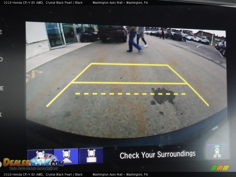 2019 Honda CR-V EX AWD Crystal Black Pearl / Black Photo #23