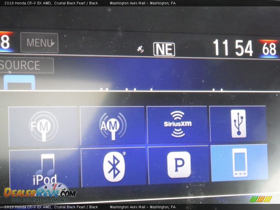 2019 Honda CR-V EX AWD Crystal Black Pearl / Black Photo #24