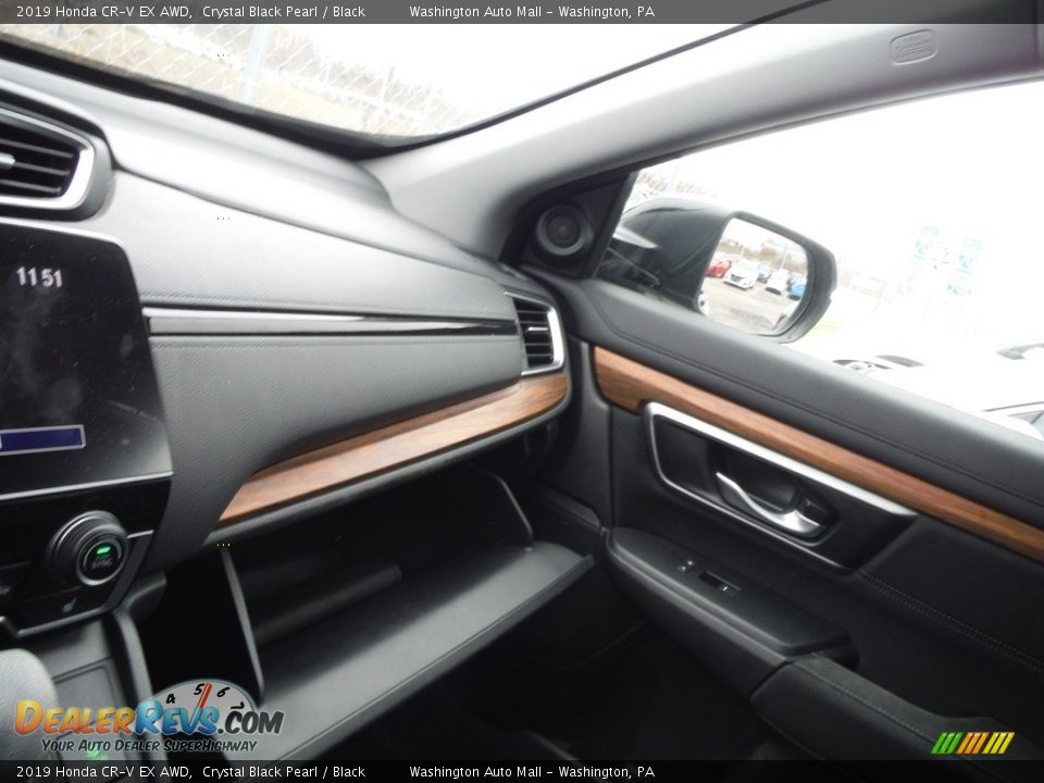 2019 Honda CR-V EX AWD Crystal Black Pearl / Black Photo #25