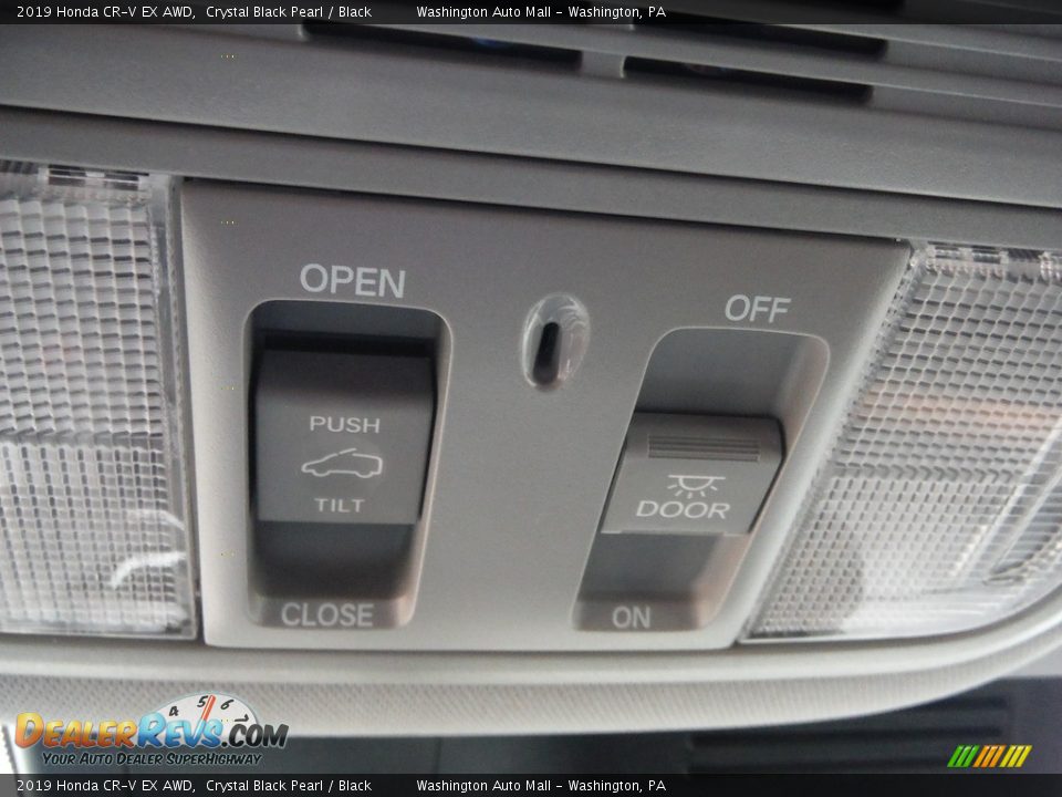 2019 Honda CR-V EX AWD Crystal Black Pearl / Black Photo #26