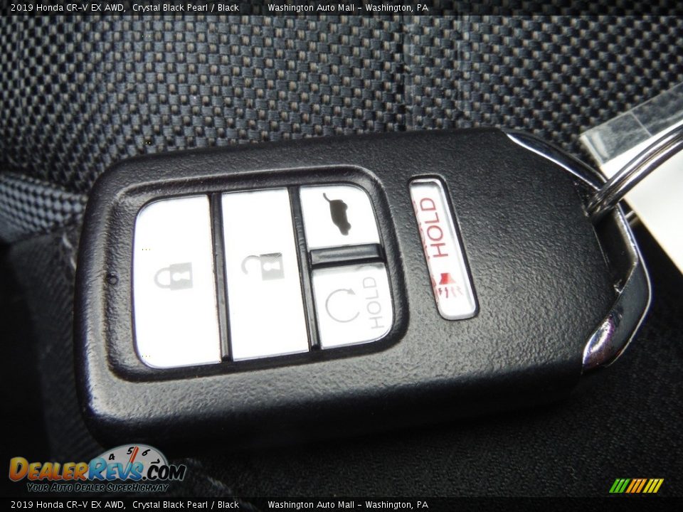 2019 Honda CR-V EX AWD Crystal Black Pearl / Black Photo #33