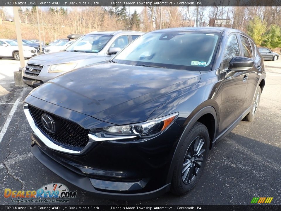 2020 Mazda CX-5 Touring AWD Jet Black Mica / Black Photo #1