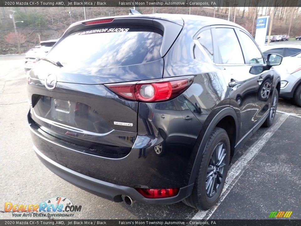 2020 Mazda CX-5 Touring AWD Jet Black Mica / Black Photo #4