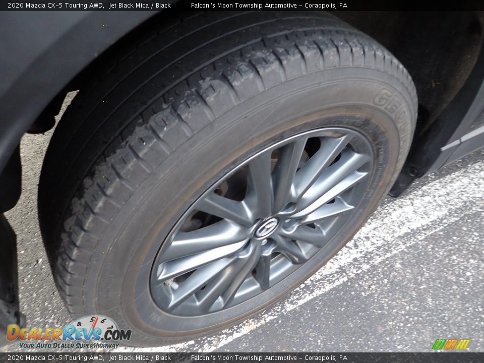 2020 Mazda CX-5 Touring AWD Jet Black Mica / Black Photo #5