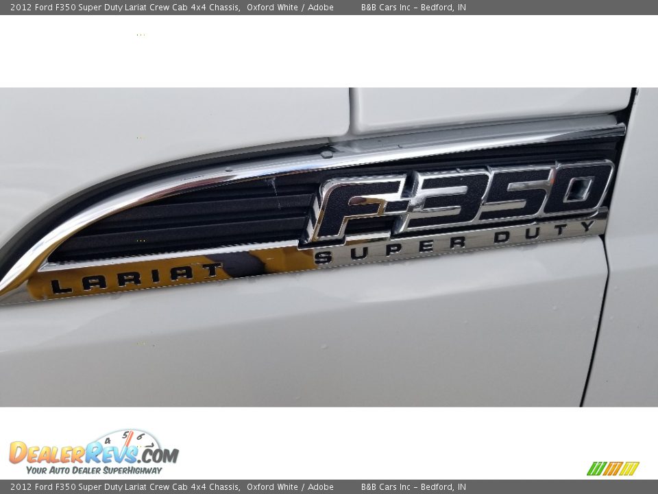 2012 Ford F350 Super Duty Lariat Crew Cab 4x4 Chassis Logo Photo #8