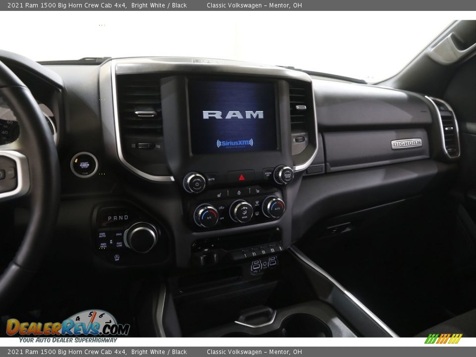 2021 Ram 1500 Big Horn Crew Cab 4x4 Bright White / Black Photo #9