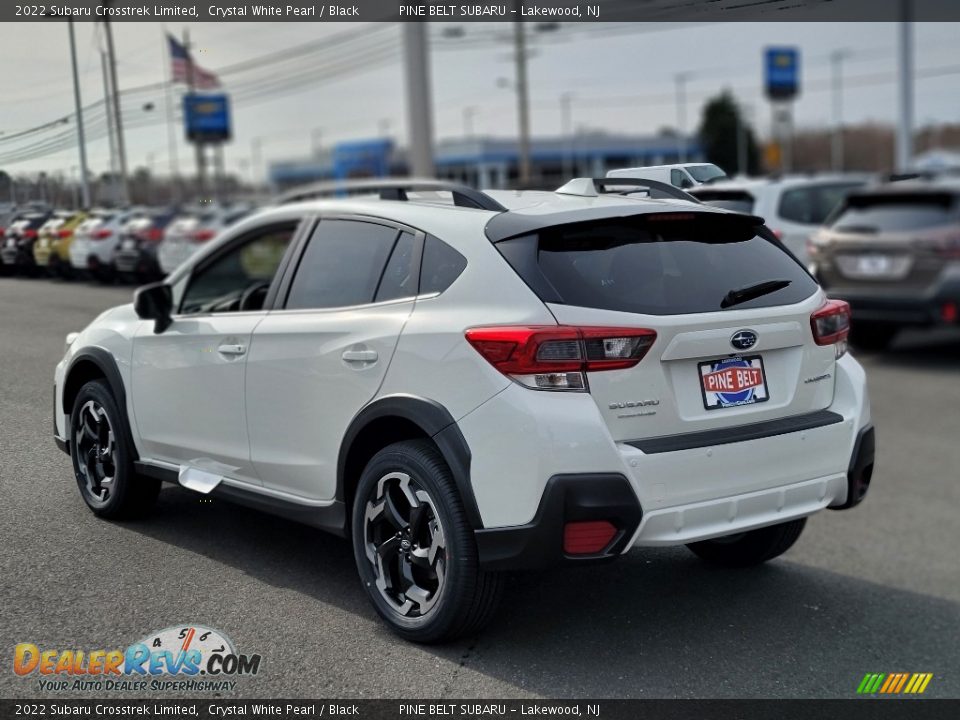 2022 Subaru Crosstrek Limited Crystal White Pearl / Black Photo #6