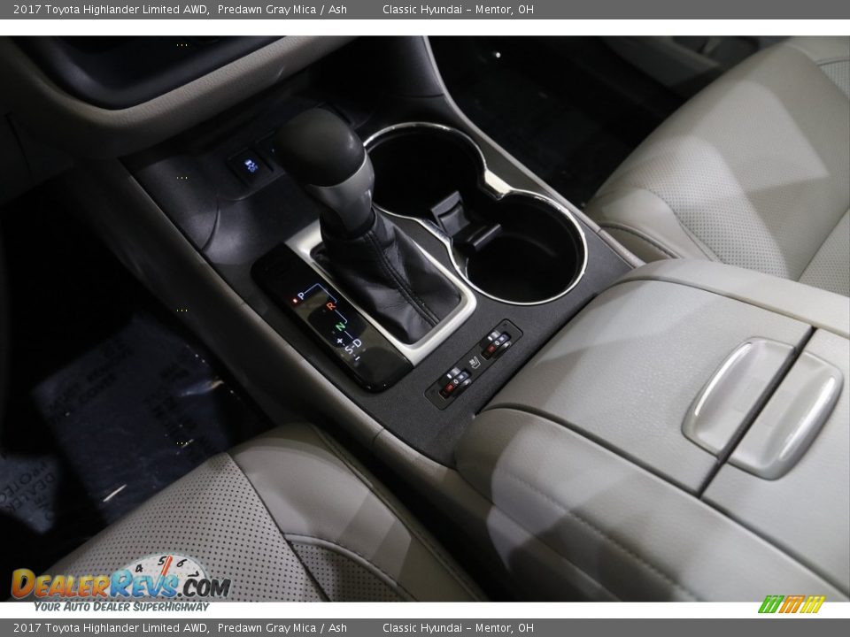 2017 Toyota Highlander Limited AWD Predawn Gray Mica / Ash Photo #14