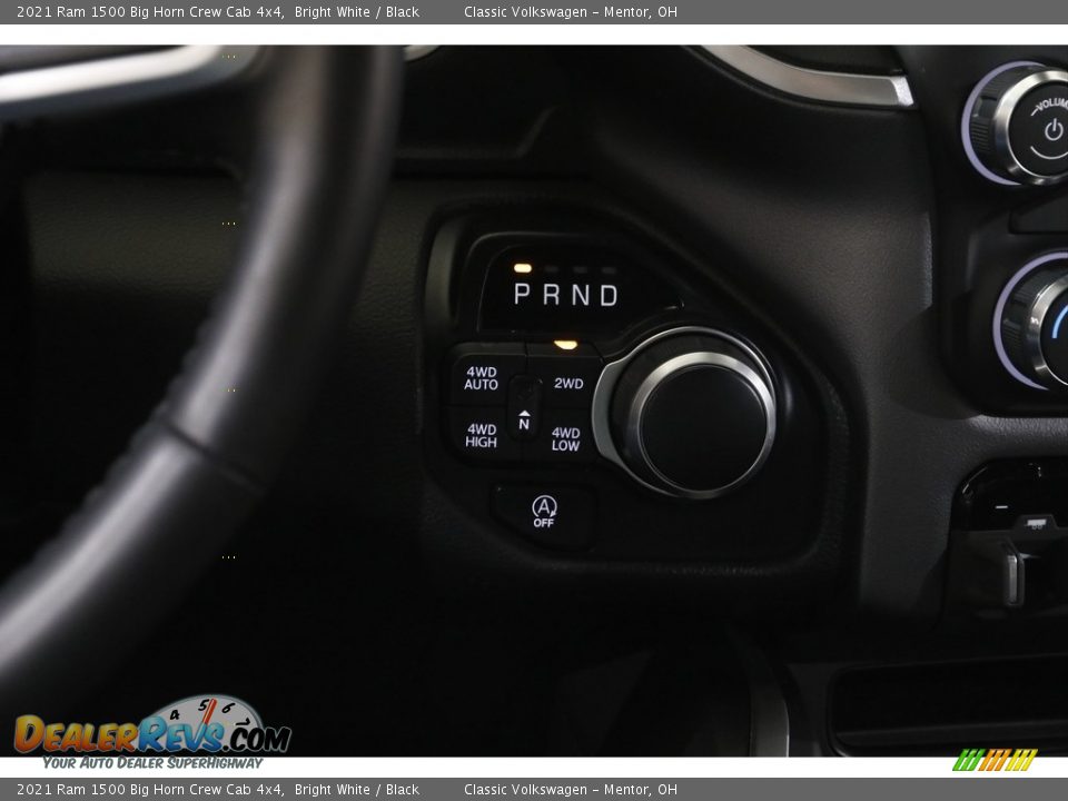 2021 Ram 1500 Big Horn Crew Cab 4x4 Bright White / Black Photo #15