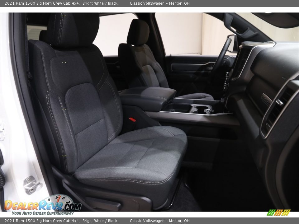 2021 Ram 1500 Big Horn Crew Cab 4x4 Bright White / Black Photo #19