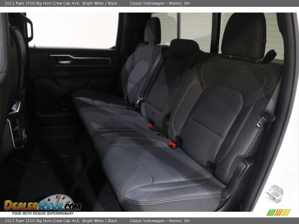 2021 Ram 1500 Big Horn Crew Cab 4x4 Bright White / Black Photo #21