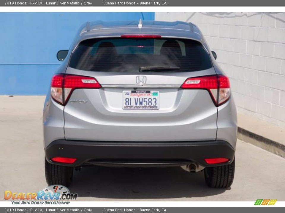 2019 Honda HR-V LX Lunar Silver Metallic / Gray Photo #11