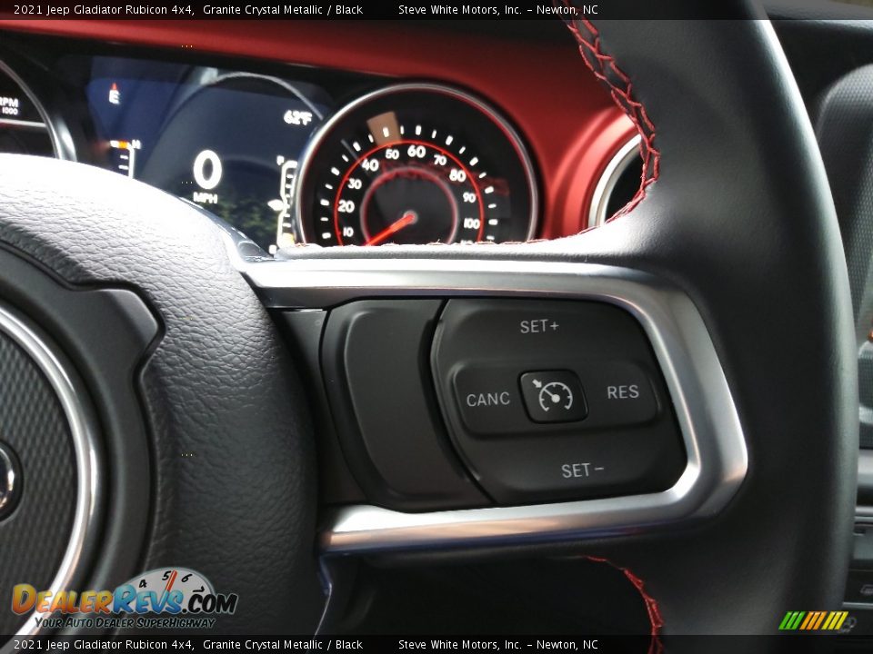2021 Jeep Gladiator Rubicon 4x4 Granite Crystal Metallic / Black Photo #20