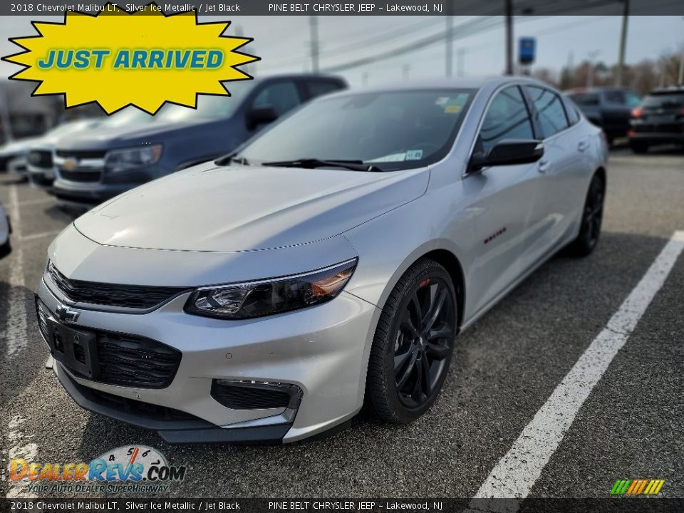 2018 Chevrolet Malibu LT Silver Ice Metallic / Jet Black Photo #1