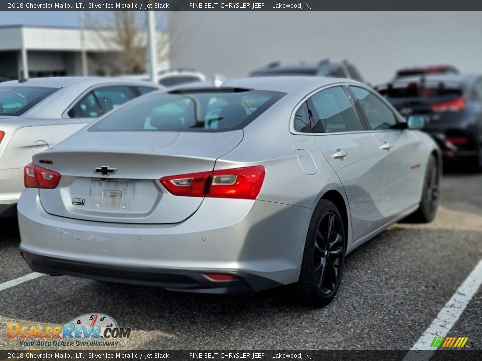 2018 Chevrolet Malibu LT Silver Ice Metallic / Jet Black Photo #2