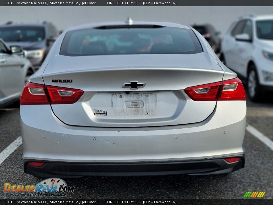 2018 Chevrolet Malibu LT Silver Ice Metallic / Jet Black Photo #3