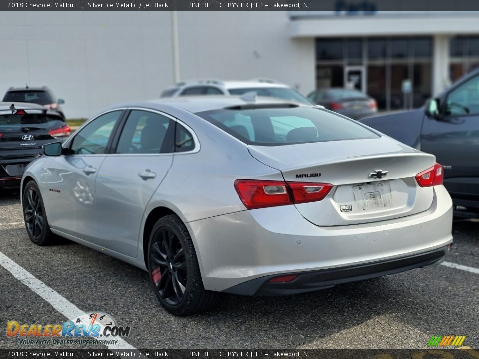 2018 Chevrolet Malibu LT Silver Ice Metallic / Jet Black Photo #4