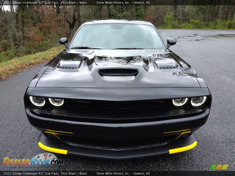 2022 Dodge Challenger R/T Scat Pack Pitch Black / Black Photo #3