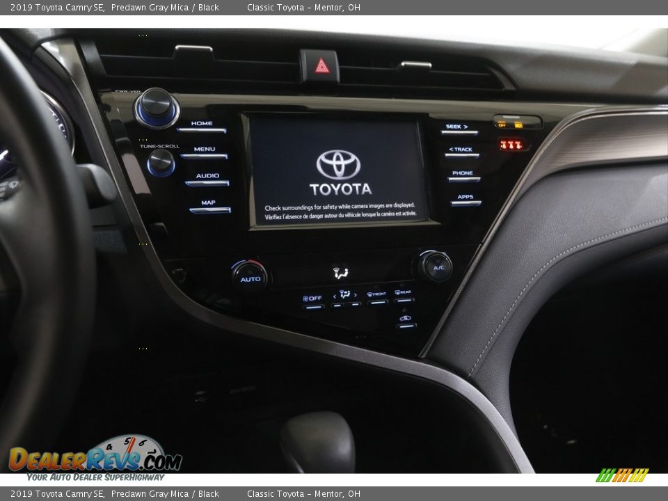 2019 Toyota Camry SE Predawn Gray Mica / Black Photo #9