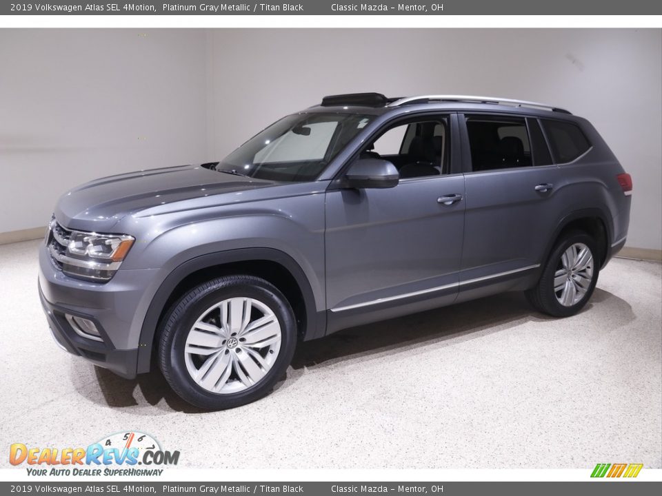 2019 Volkswagen Atlas SEL 4Motion Platinum Gray Metallic / Titan Black Photo #3