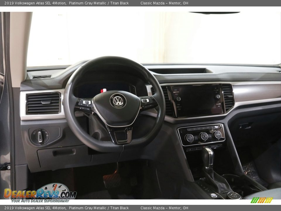 2019 Volkswagen Atlas SEL 4Motion Platinum Gray Metallic / Titan Black Photo #6