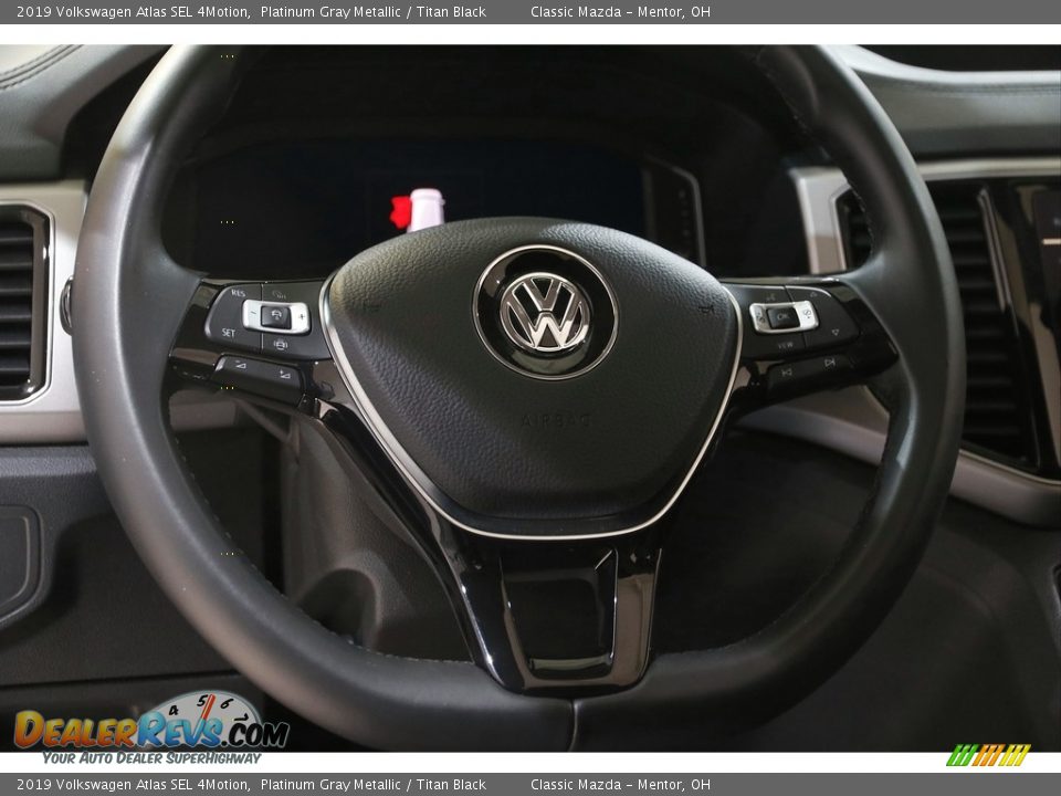 2019 Volkswagen Atlas SEL 4Motion Platinum Gray Metallic / Titan Black Photo #7