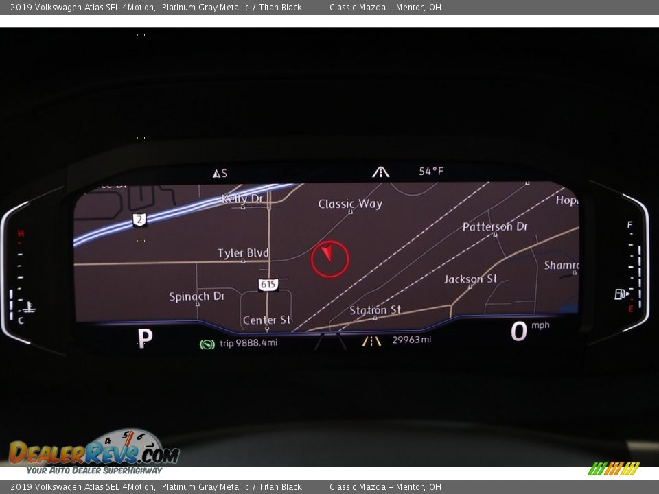 2019 Volkswagen Atlas SEL 4Motion Platinum Gray Metallic / Titan Black Photo #8