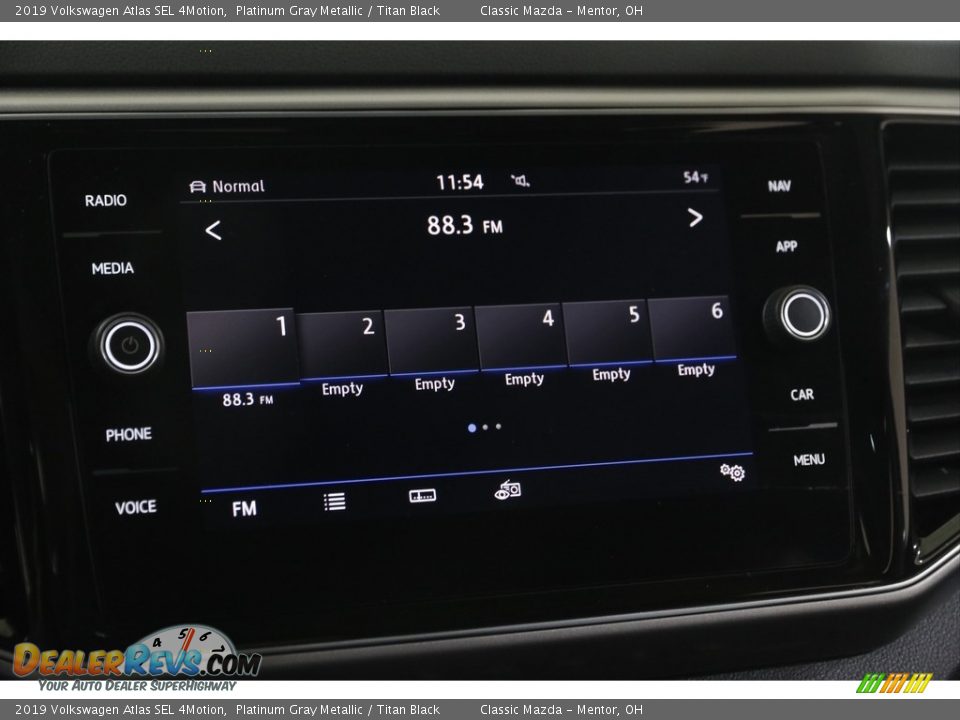 2019 Volkswagen Atlas SEL 4Motion Platinum Gray Metallic / Titan Black Photo #11