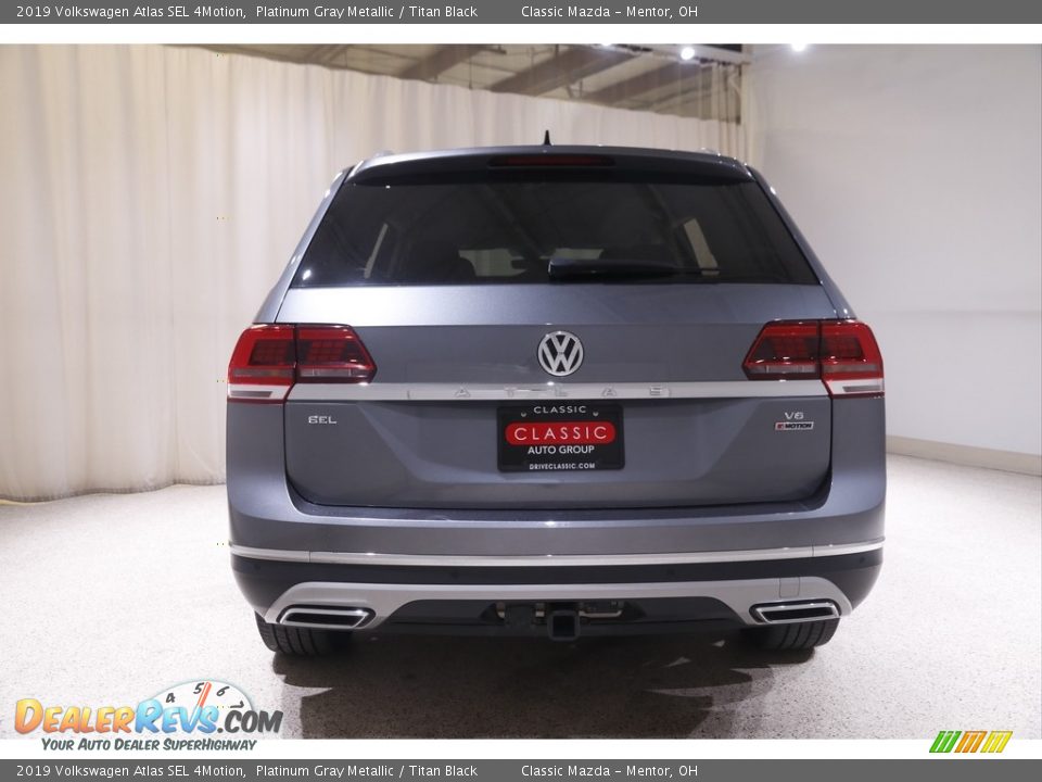 2019 Volkswagen Atlas SEL 4Motion Platinum Gray Metallic / Titan Black Photo #19