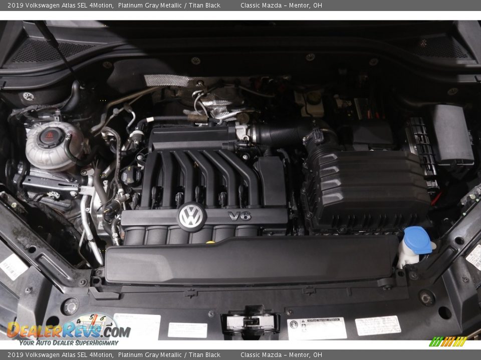 2019 Volkswagen Atlas SEL 4Motion Platinum Gray Metallic / Titan Black Photo #20