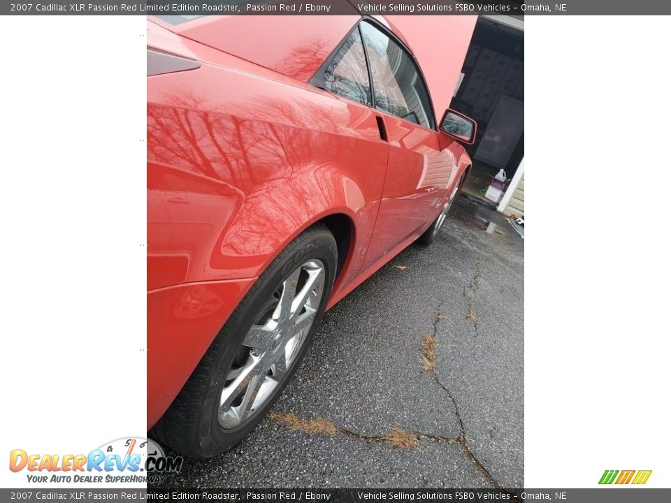 2007 Cadillac XLR Passion Red Limited Edition Roadster Passion Red / Ebony Photo #8