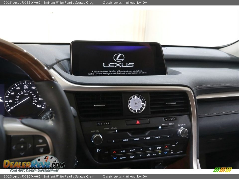 Controls of 2016 Lexus RX 350 AWD Photo #9