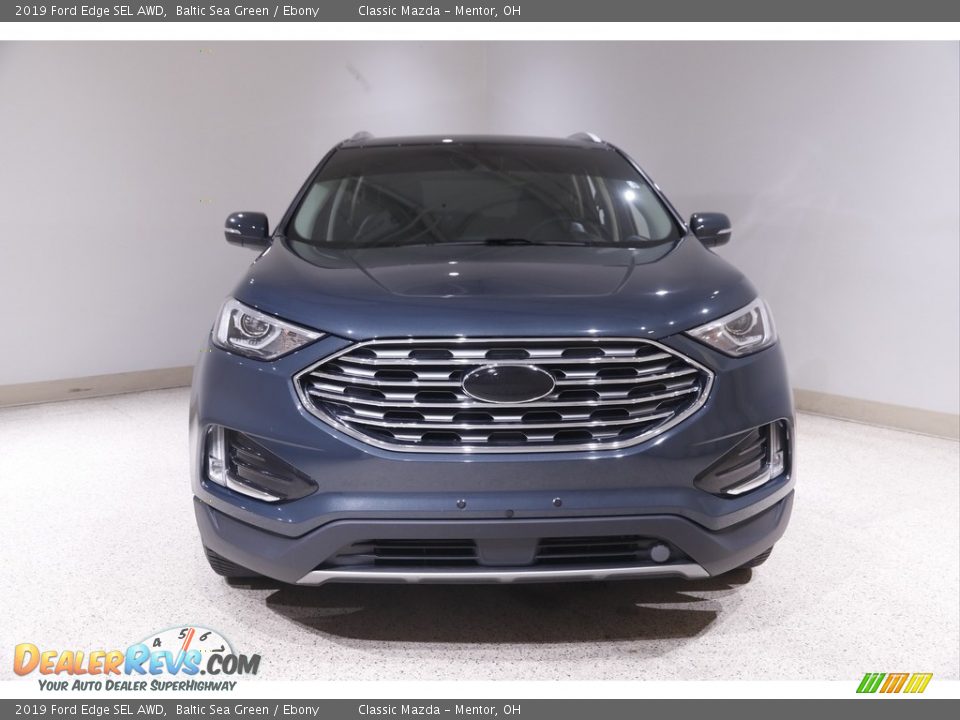 2019 Ford Edge SEL AWD Baltic Sea Green / Ebony Photo #2