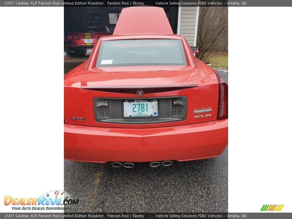 2007 Cadillac XLR Passion Red Limited Edition Roadster Passion Red / Ebony Photo #11