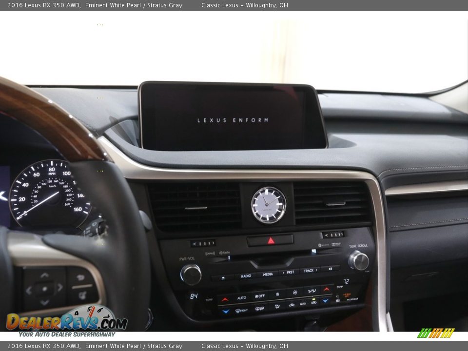 Controls of 2016 Lexus RX 350 AWD Photo #10