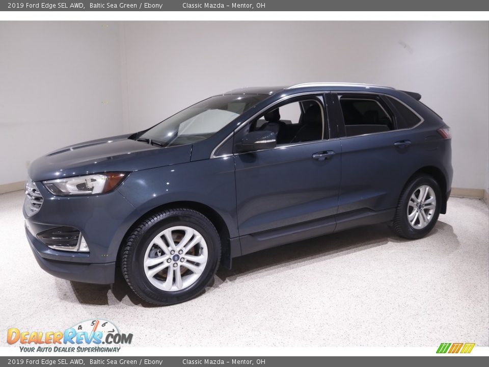 2019 Ford Edge SEL AWD Baltic Sea Green / Ebony Photo #3