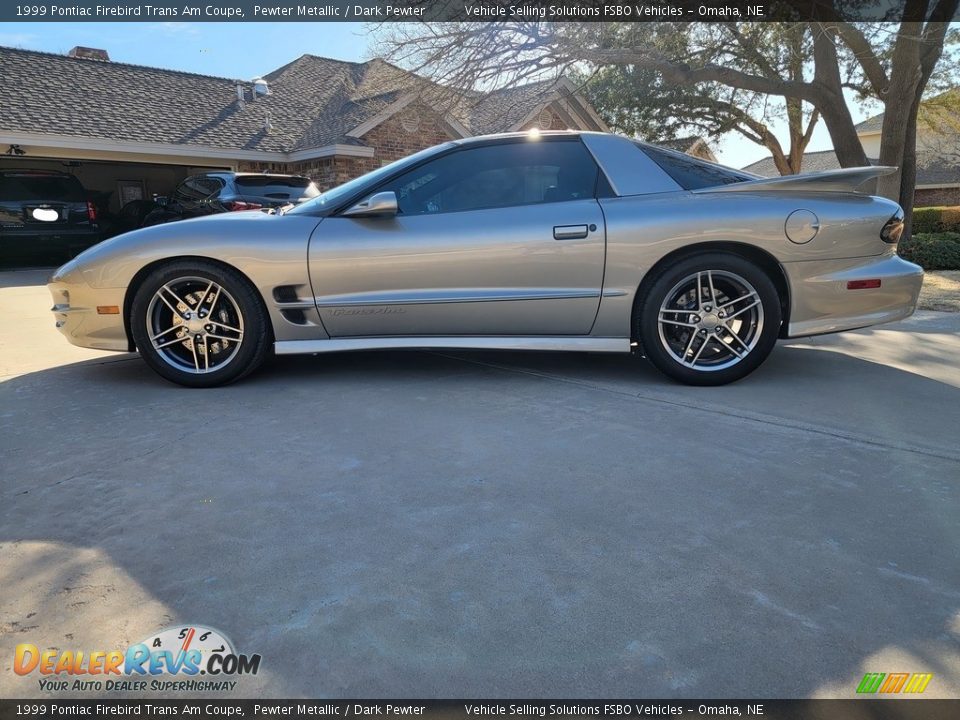 Pewter Metallic 1999 Pontiac Firebird Trans Am Coupe Photo #1