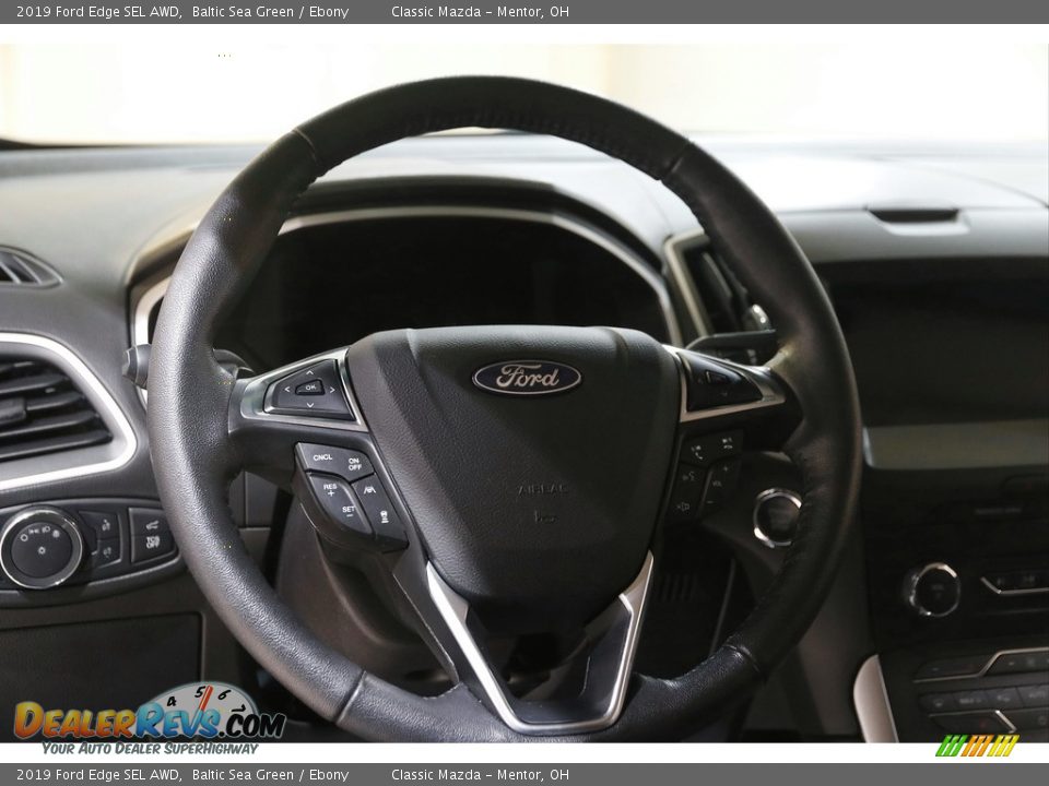 2019 Ford Edge SEL AWD Baltic Sea Green / Ebony Photo #7