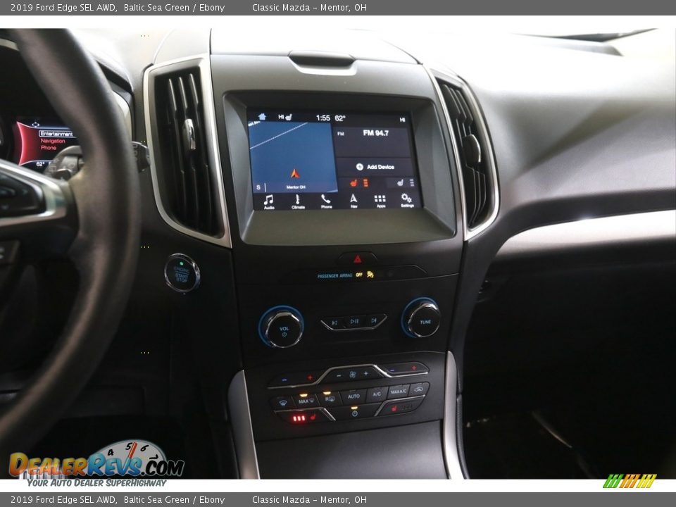 2019 Ford Edge SEL AWD Baltic Sea Green / Ebony Photo #9
