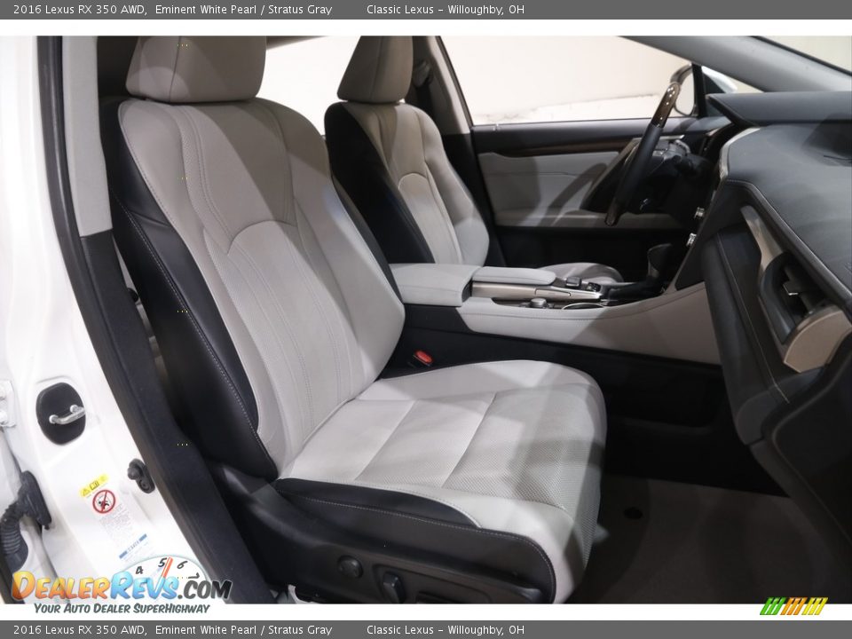 Front Seat of 2016 Lexus RX 350 AWD Photo #19