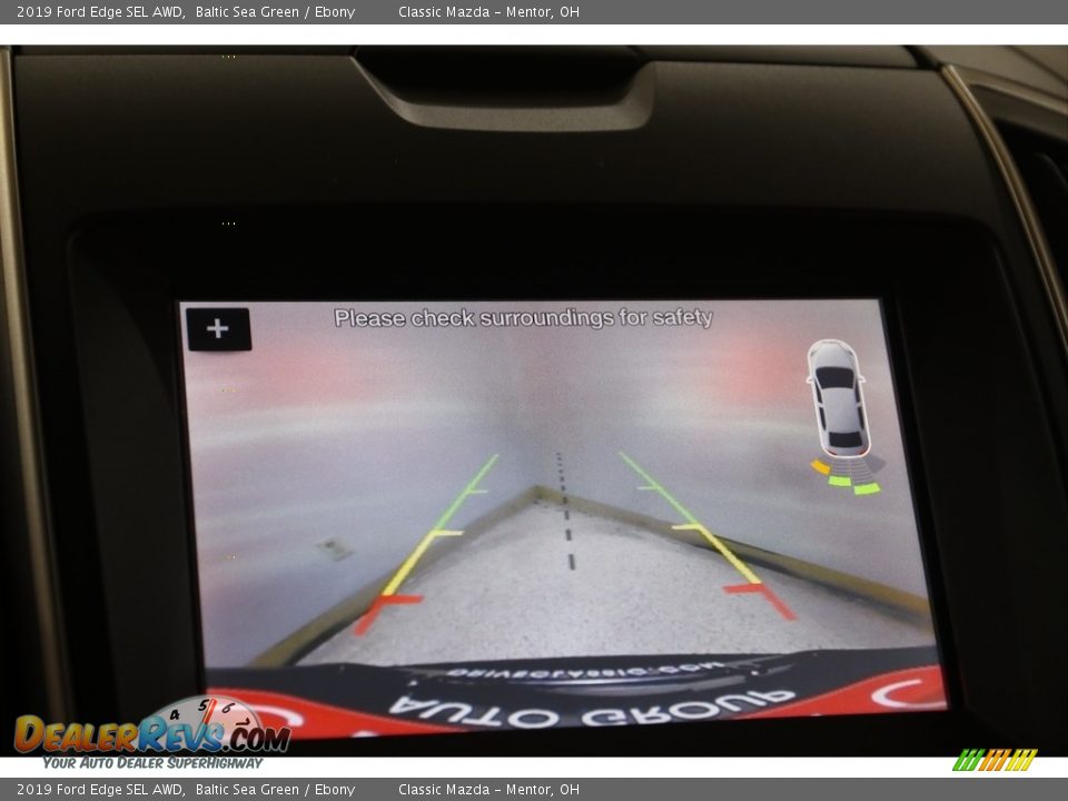 2019 Ford Edge SEL AWD Baltic Sea Green / Ebony Photo #14