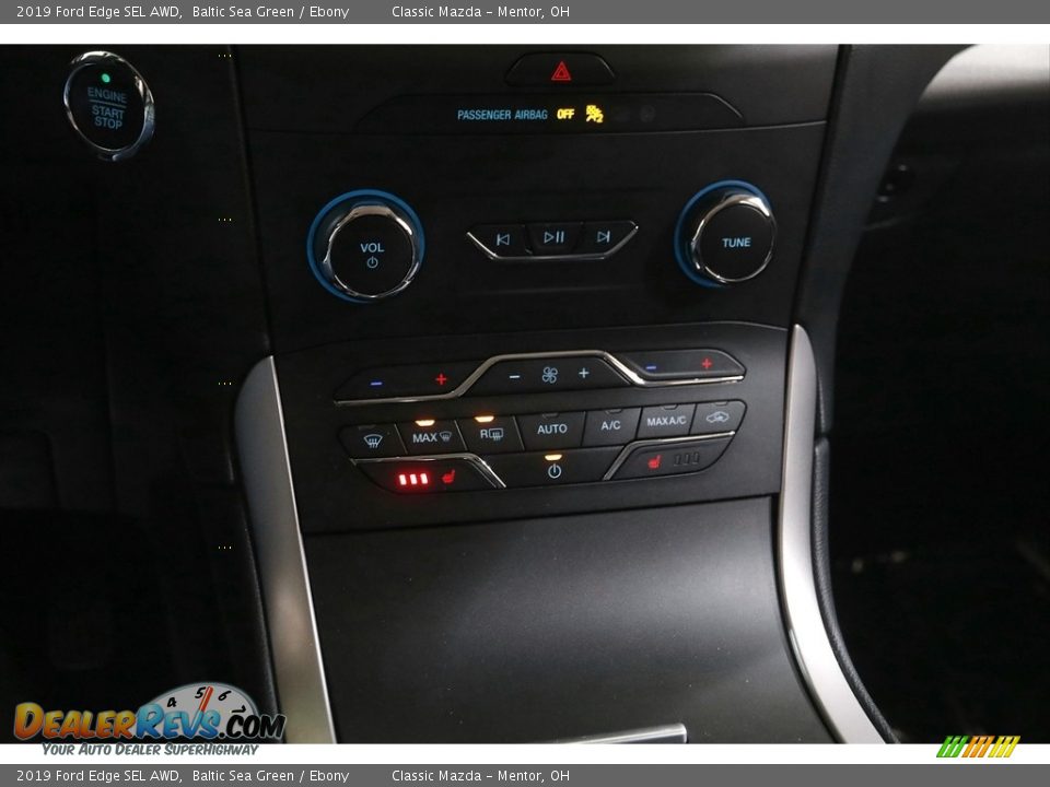 2019 Ford Edge SEL AWD Baltic Sea Green / Ebony Photo #15