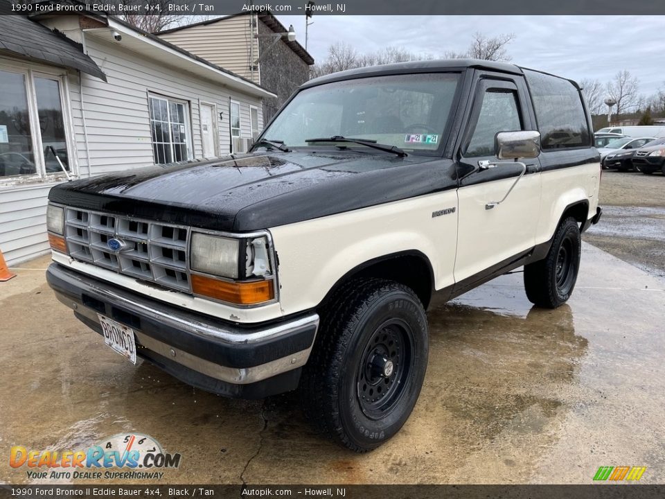 1990 Ford Bronco II Eddie Bauer 4x4 Black / Tan Photo #4