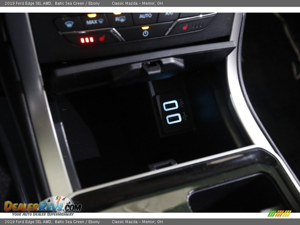 2019 Ford Edge SEL AWD Baltic Sea Green / Ebony Photo #17