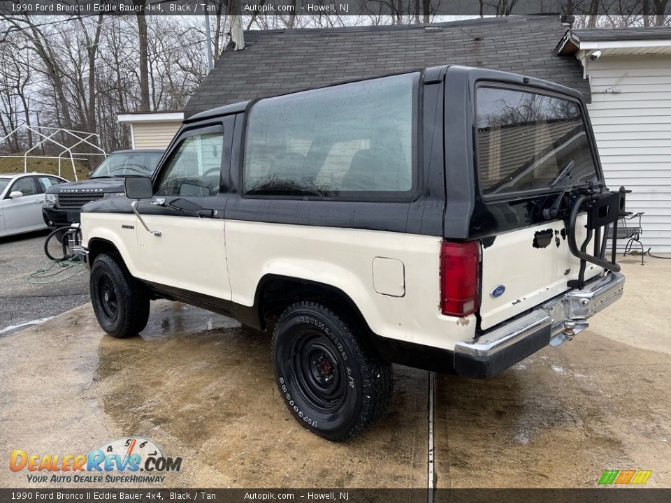 1990 Ford Bronco II Eddie Bauer 4x4 Black / Tan Photo #5