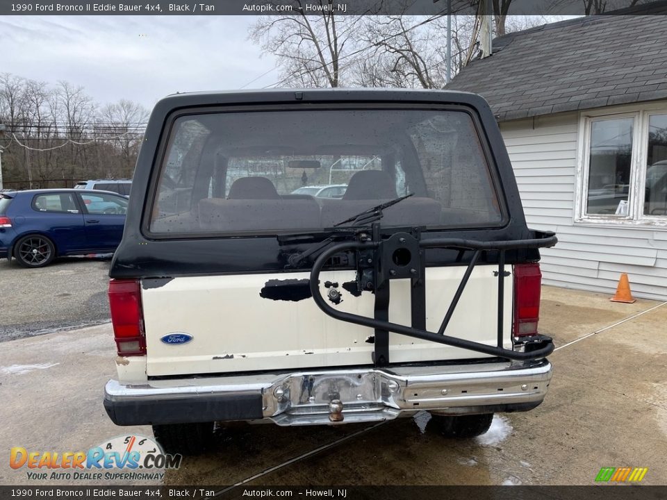 1990 Ford Bronco II Eddie Bauer 4x4 Black / Tan Photo #6