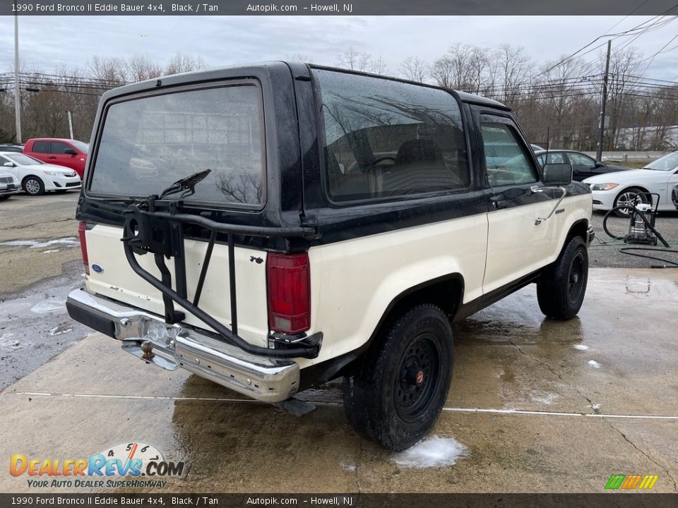 1990 Ford Bronco II Eddie Bauer 4x4 Black / Tan Photo #7